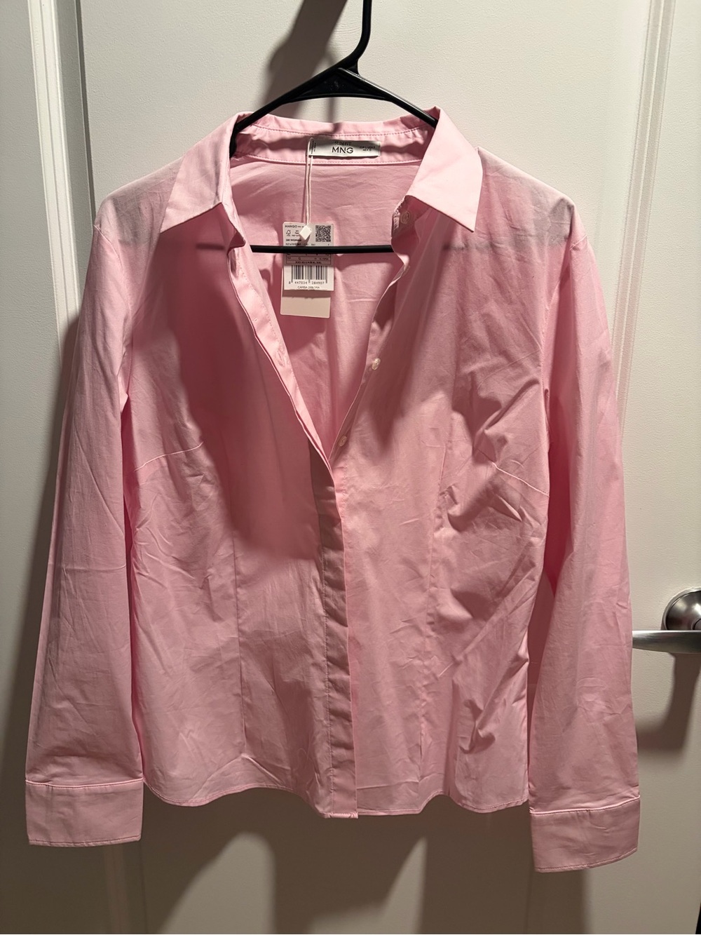 NEW Mango slim fit women’s button down shirt